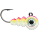 VMC Tungsten Larv Eye Jig, 1/32 oz, #12HK, Pink Chartreuse Glow, 2pk, TLEJ132PCGL