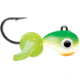 VMC Tungsten Mustache Jig 1/32 oz, Green Orange Glow, TMWJ132GOGL