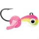 VMC Tungsten Mustache Jig 1/32 oz, Pink Chartreuse Glow, TMWJ132PCGL