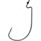 VMC Wide Gap Hook, Z Bend Offset, Resin Closed Eye, Black Nickel, Size 5/0, 5 Per Pack, WG#5/0BNPP