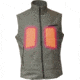 Volt Resistance Empire 7V Insulated Heated Wool Vest, Grey, Extra Large, 5V-WHV-MG-XL