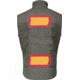 Volt Resistance Empire 7V Insulated Heated Wool Vest, Grey, Extra Large, 5V-WHV-MG-XL