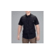 Vortex Callsign Short Sleeve Button Up - Mens, Black, Medium, 121-36-BLKM
