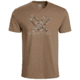 Vortex Camo Logo Short Sleeve T-Shirts - Mens, Coyote Heather, L, 120-15-CHEL