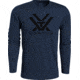 Vortex Core Logo Long Sleeve T-Shirt - Mens, Navy Heather, Medium, 219049-NAHM
