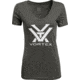 Vortex Core Logo T-Shirt - Womens, Dark Grey /White Logo, Large, 120-17-DGRL