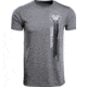 Vortex Double Down T-Shirt - Mens, Ash Heather, 2X, 120-30-AAH2X