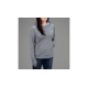 Vortex Fall Hooded Pullover - Womens, Monument, Small, 220-28-MONS