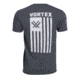 Vortex Men's SS Patriot Tee, Navy Heather, L 119045-NAH-L