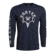 Vortex Navy Heather Antler Envy LS, Navy Heather, XL 219054-NAH-XL