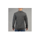 Vortex Northern Heights Henley Long Sleeve - Mens, Grey Heather, Large, 220-19-GHTL