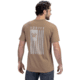 Vortex Salute Short Sleeve T-Shirts - Mens, Coyote Heather, 4X, 121-14-CHE4X