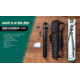 Vortex Switchback Carbon Tripod Kit, Black, 5.75x5.75x32.50, TR-SBC