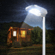 Wagan Solar &amp; LED Floodlight 2000 w/Remote, Gray, One Size, EL8590
