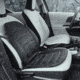 Wagan Tech 12-Volt Deluxe Velour Heated Seat Cushion, Black, One Size, IN9448