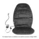 Wagan Tech 12-Volt Deluxe Velour Heated Seat Cushion, Black, One Size, IN9448