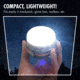 Wagan Tech Brite-Nite Dome USB Lantern, Amber, One Size, EL4302