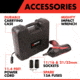 Wagan Tech Mighty Impact Wrench, 12V, Red, One Size, EL2257