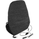Wagan Tech Soft Velour Heated Seat Cushion, Black, One Size, IN9438