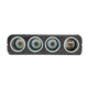 Wagan TravelCharge 4-Way Socket Output, Black, One Size, EL9139
