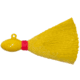 Wahoo Fishing Products Wahoo Egg Head Pompano Jig, 1/4 oz, 1/0 Hook, Hand-tied Nylon,Yellow, 3/Bag, WAH-PPJ14-2