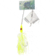 Wahoo Fishing Products Wahoo Promo Buzz Bait, 4/0 Hook, Chartreuse Shad, 1/4oz, 1/Pack, WAH-PB14-CS