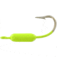 Wahoo Fishing Products Wahoo Yellowtail Fever Jighead, 1/8 oz, Sz 1 Hook Limetreuse, 10/Bag, WAH-YTJ18-LT