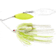 War Eagle Screamin Eagle Double Willow Painted Head Spinnerbait, White Chartreuse, 1/2oz, WE12SEPW02