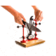 Warthog Sharpeners V-Sharp Classic II Elite Knife Sharpener, Red, EC2RD