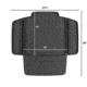 WeatherTech Child Car Seat Protector, Black, 81CSP01BK