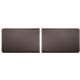 WeatherTech Comfort Mat Connect, Bordered, 2 Pieces, 24x36in, Cocoa, 8ACONA2HCC