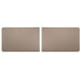 WeatherTech Comfort Mat Connect, Bordered, 2 Pieces, 24x36in, Tan, 8ACONA2HCT