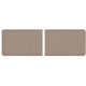 WeatherTech Comfort Mat Connect, Carbon Fiber, 2 Pieces, 24x36in, Tan, 8ACONA2CBT