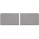 WeatherTech Comfort Mat Connect, Stone, 2 Pieces, 24x36in, Grey, 8ACONA2TXG