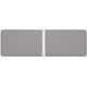 WeatherTech Comfort Mat Connect, Stone, 2 Pieces, 24x36in, Grey, 8ACONA2TXG