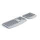 WeatherTech FaucetMat Duo, Light Grey/Pebble, 8AFAU02GR