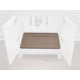 WeatherTech SinkMat Bathroom Vanity, Tan, USM02BXTN