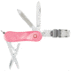 Wenger Pocket Knife Swiss Army Clippers, Translucent Pink - 16959