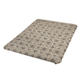 Wenzel 4in Double Neverflat Fabric Air Pad, Brown Geo, 74.5 in x 55 in x 4 in, 8301618