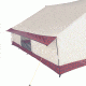 Wenzel Ballyhoo Tent, 4 People Capacity, Red Buffalo Plaid, 7301318RBP