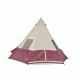 Wenzel Shenanigan Tent, 5 People Capacity, Red Buffalo Plaid, 7300818RBP