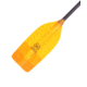 Werner Bandit Straight Shaft STD Paddle, Translucent Amber, 58" BA 1 F41-AMB-58