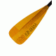 Werner Session 2 piece ADJ STD - 8" LeverLock Paddle, Translucent Amber, 74-82" SE 2 F43-AMB-74-82
