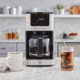 WestBend Hot and Iced Touchscreen Coffee Maker, Stainless Steel, 12 Cup, CMWB12BK13