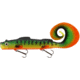 Westin MonsterTeez Curl Tail Swimbait, Rigged N Ready 9-7/8in, 7-3/16oz, Sinking Firetiger, P065-099-046