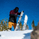 Weston Backwoods Splitboard Artist Series - 21/22, White, 163, 106163025G