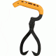 Wetterlings Small Lifting Hook, Orange handle SAW332