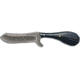Whiskey Bent Knives Bullcutter Fixed Knife w/Damascus Blade, 440 Steel Blade, 6in Overall Length, G10 Handle, Nightfall, WB42-29