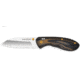 Whiskey Bent Knives Catch Pin Lock Chaps 2.91in Folding Knife, Sheepsfoot, Satin Blade, G10 Handle, 60/40 Serrated, WB64S-48