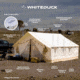 White Duck Alpha Wall Tent, Water Repellent, 14ft x 16ft, WD-0014